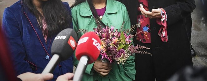 PRESSEMEDDELELSE: H.K.H. Kronprinsessen gav sin stemme til slummens piger