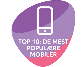 PRESSEMEDDELELSE: TOP 10 – DE MEST POPULÆRE MOBILER I APRIL
