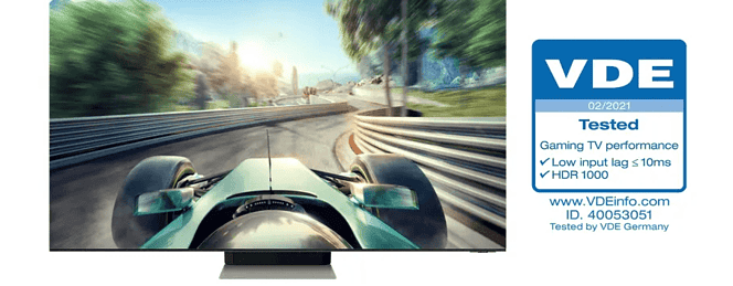 PRESSEMEDDELELSE – Samsung Neo QLED får branchens første ‘Gaming TV Performance’ certificering
