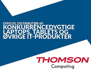 THOMSON Computing indleder samarbejde med ny, nordisk IT-distributør med fokus på konkurrencedygtige produkter til julehandlen