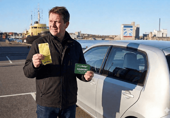 PRESSEMEDDELELSE - Fået en parkeringsbøde? Lokal webshop veksler din gule afgift til et gavekort