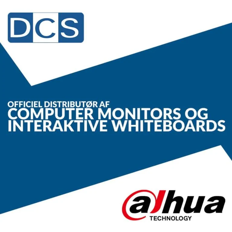 Dahua Technology udvider med rendyrket IT-distributør til satsning på PC-monitorer og interaktive skærme