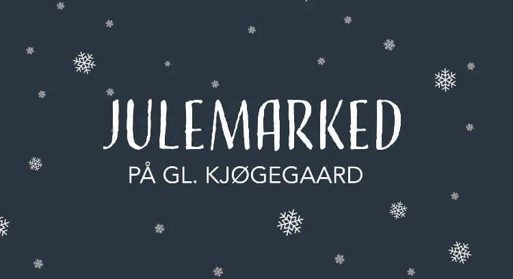PRESSEMEDDELELSE - Julemarked på Gammel Kjøgegaard aflyses