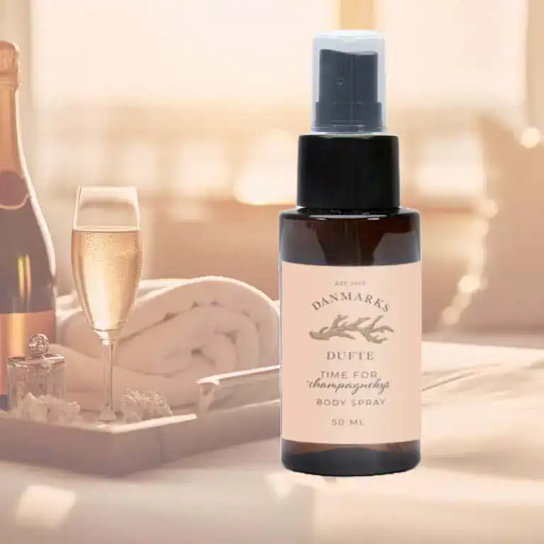 PRESSEMEDDELELSE - Ny duftlancering: ”Time for Champagnekys” fra Danmarks Dufte