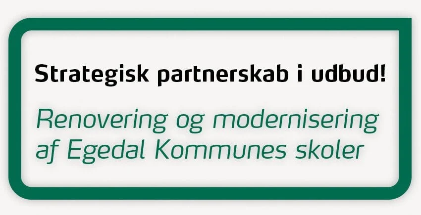 PRESSEMEDDELELSE: Nyt spændende skoleprojekt i EU-udbud