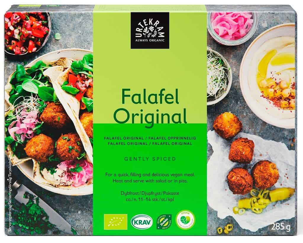PRESSEMEDDELELSE: Vegansk velsmag på frost – nu med nyt Urtekram design PRESSEMEDDELELSE: Vegansk velsmag på frost – nu med nyt Urtekram design