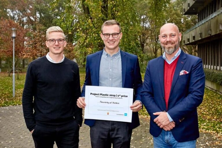 PRESSEMEDDELELSE: En plastsorteringsmaskine sikrede Rasmus og Emil sejren i PROJECT PLASTIC 2019
