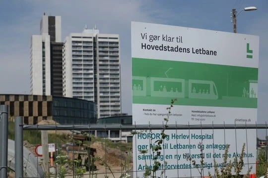 PRESSEMEDDELELSE: HOFOR flytter rør i Herlev