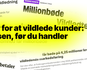 Millionbøder for at vildlede kunder: Tjek prisen, før du handler
