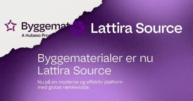 Hubexo lancerer Lattira Source, en ny global platform som erstatter Byggematerialer.dk i Danmark
