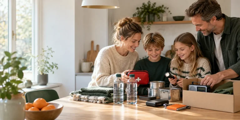 Familie beredskab gjort enkelt Foto: -- AI generet