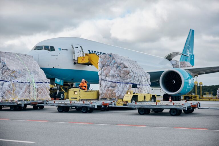 September blev den travleste luftfragtsmåned nogensinde målt på tonnage.