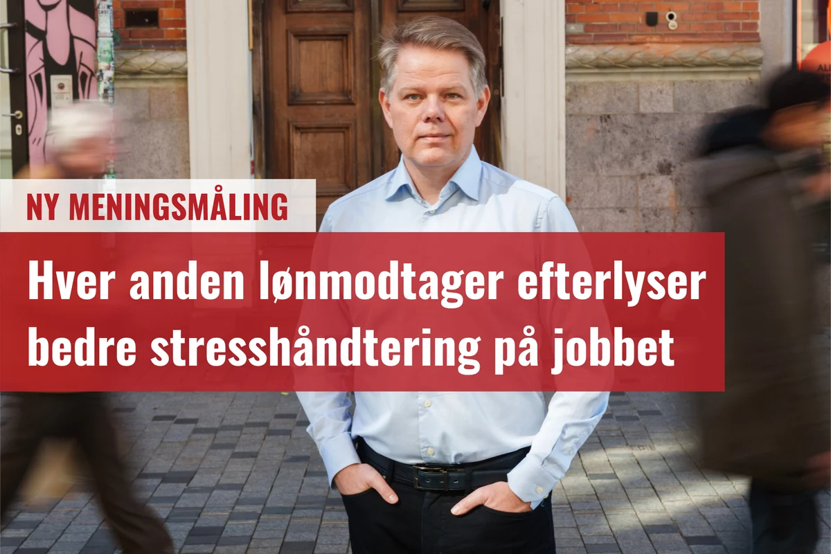 Mere end halvdelen af danske lønmodtager mener, at deres arbejdsplads skal blive bedre til at forebygge og håndtere stress, viser ny måling fra Megafon. “Det bliver endnu mere klart, at arbejdspladsen skal tage et større ansvar,” siger formand i Akademikerne Tomas Kepler.