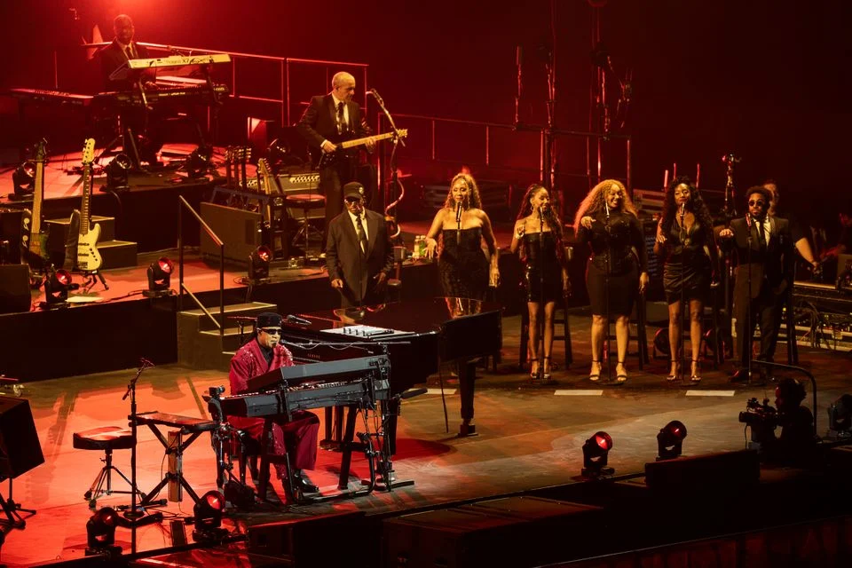 Stevie Wonder spillede for en udsolgt Royal Arena i København på sin 50-års jubilæumsturné for Songs in the Key of Life